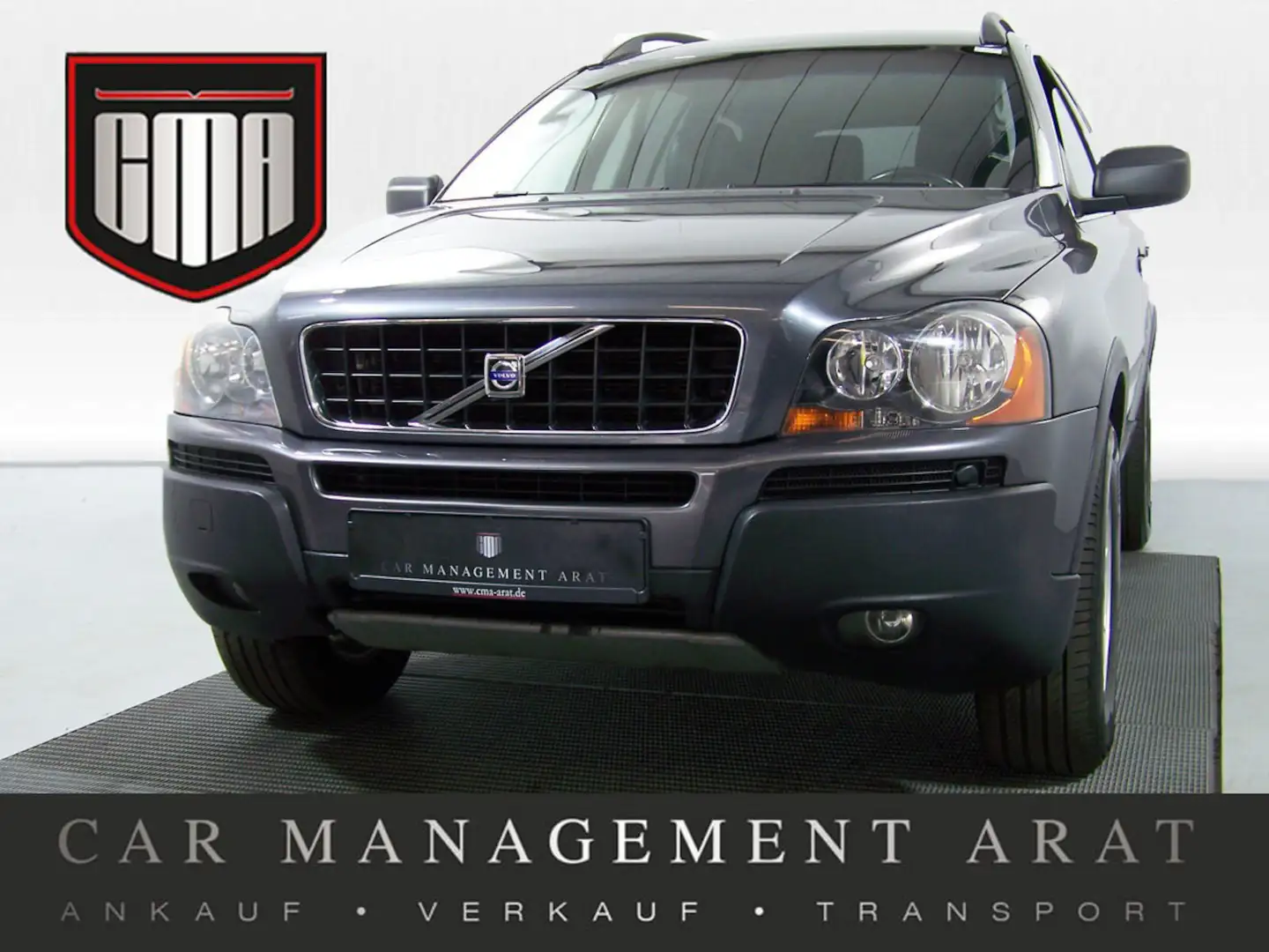 Volvo XC90 D5 Momentum AWD 7-SITZ+LEDER+PDC+SHZ+TEMP Gris - 1