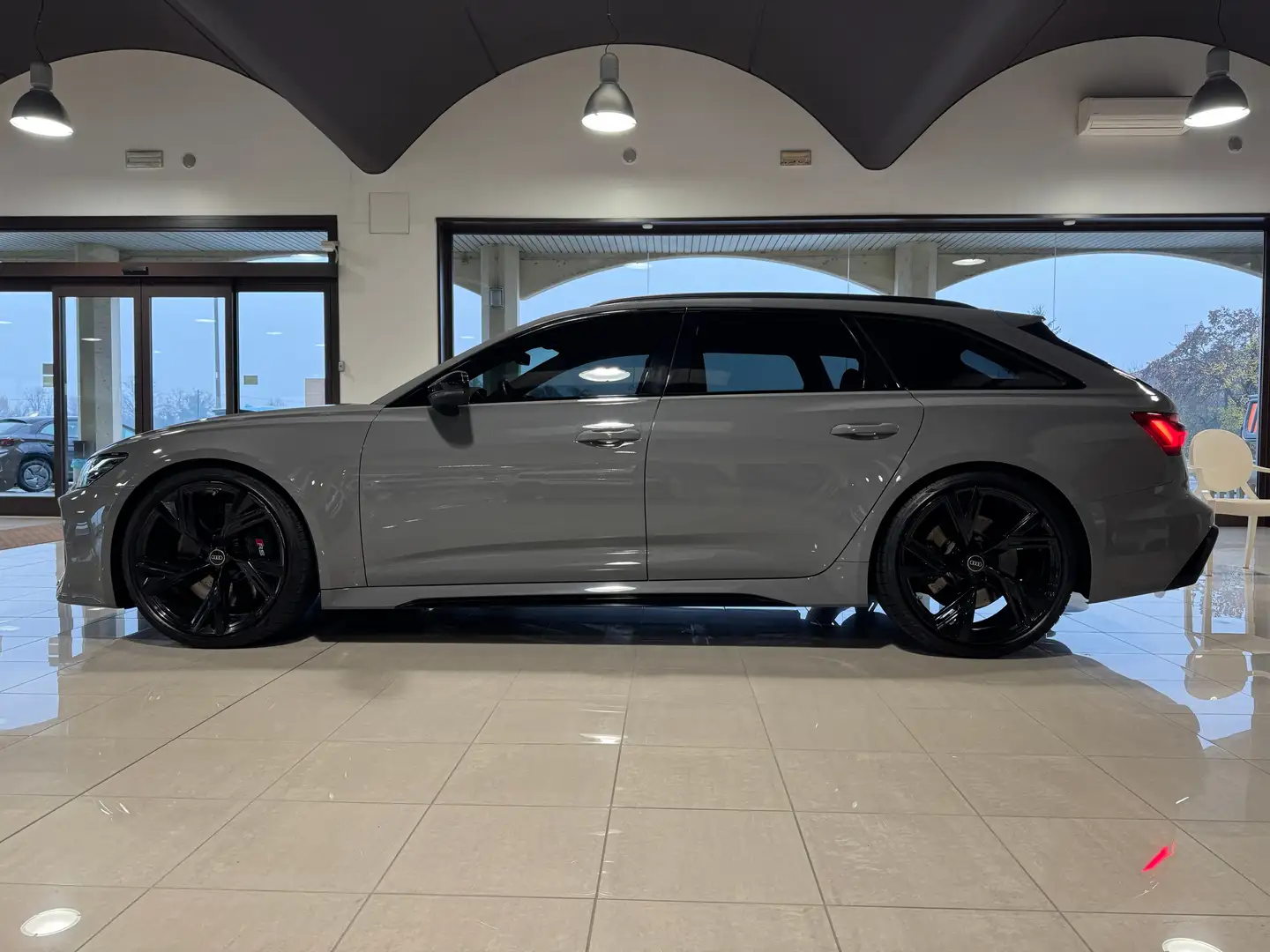 Audi RS6 RS6 Avant 4.0 mhev quattro tiptronic REALE PRONTA Grigio - 2