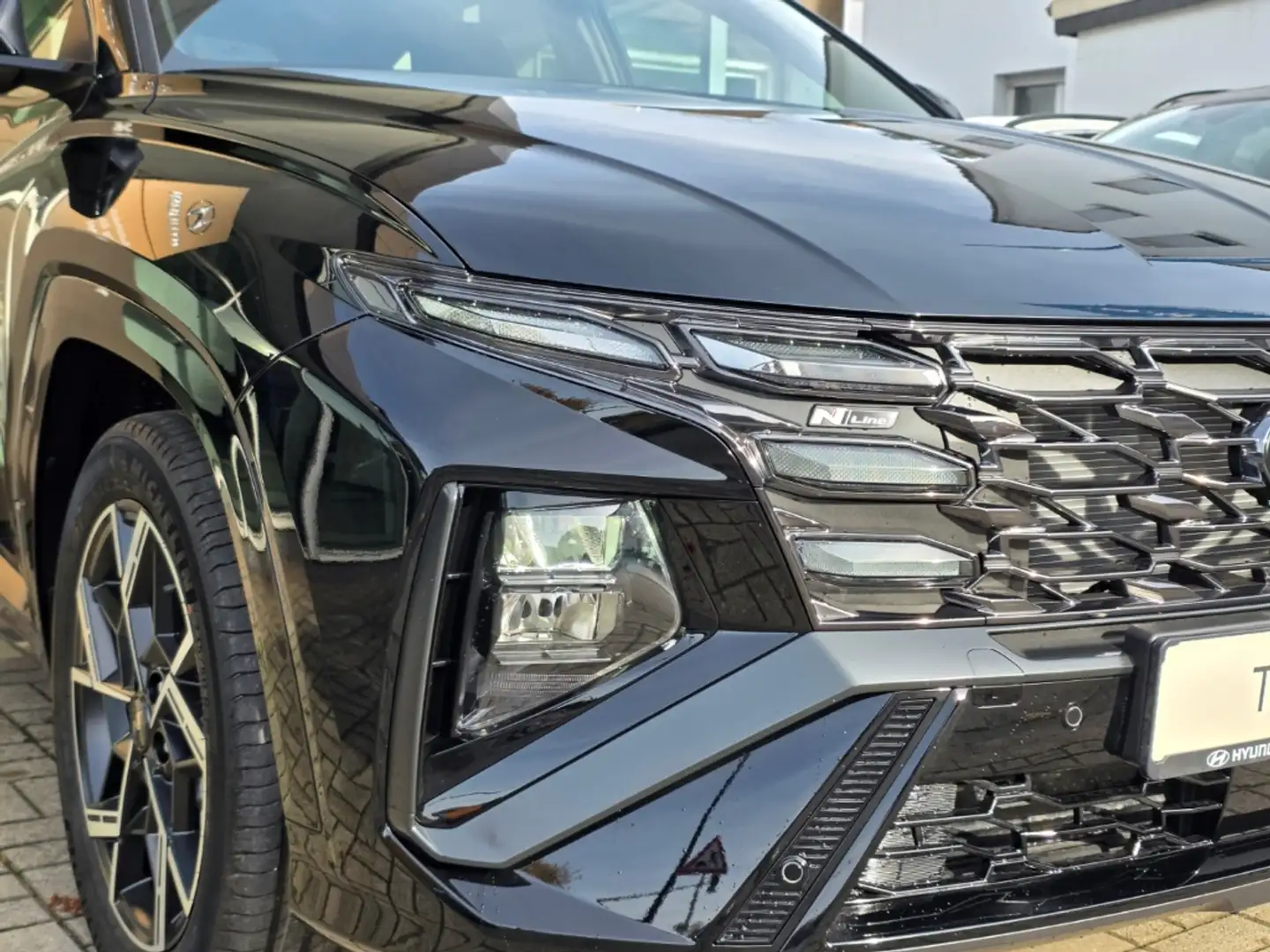 Hyundai TUCSON 1.6 T-GDI 7-DCT 4WD N LINE, Navi, Voll-LED, Kamera Nero - 2