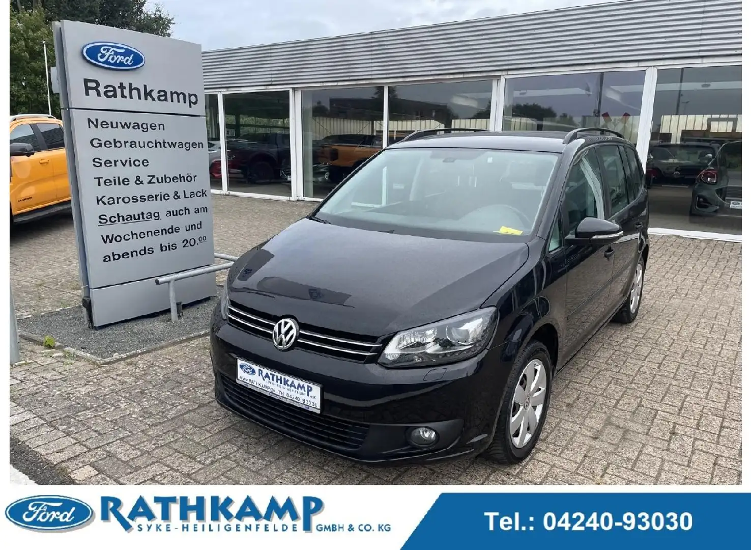 Volkswagen Touran Trendline Schwarz - 1