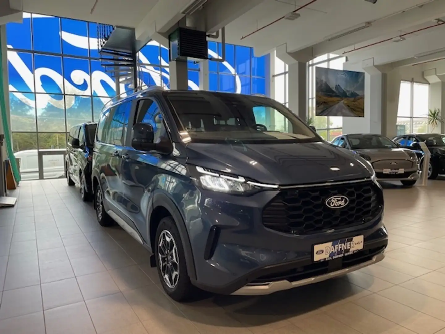 Ford Tourneo Custom Bus 320 L1 Active 2.0 Tempomat Blau - 1