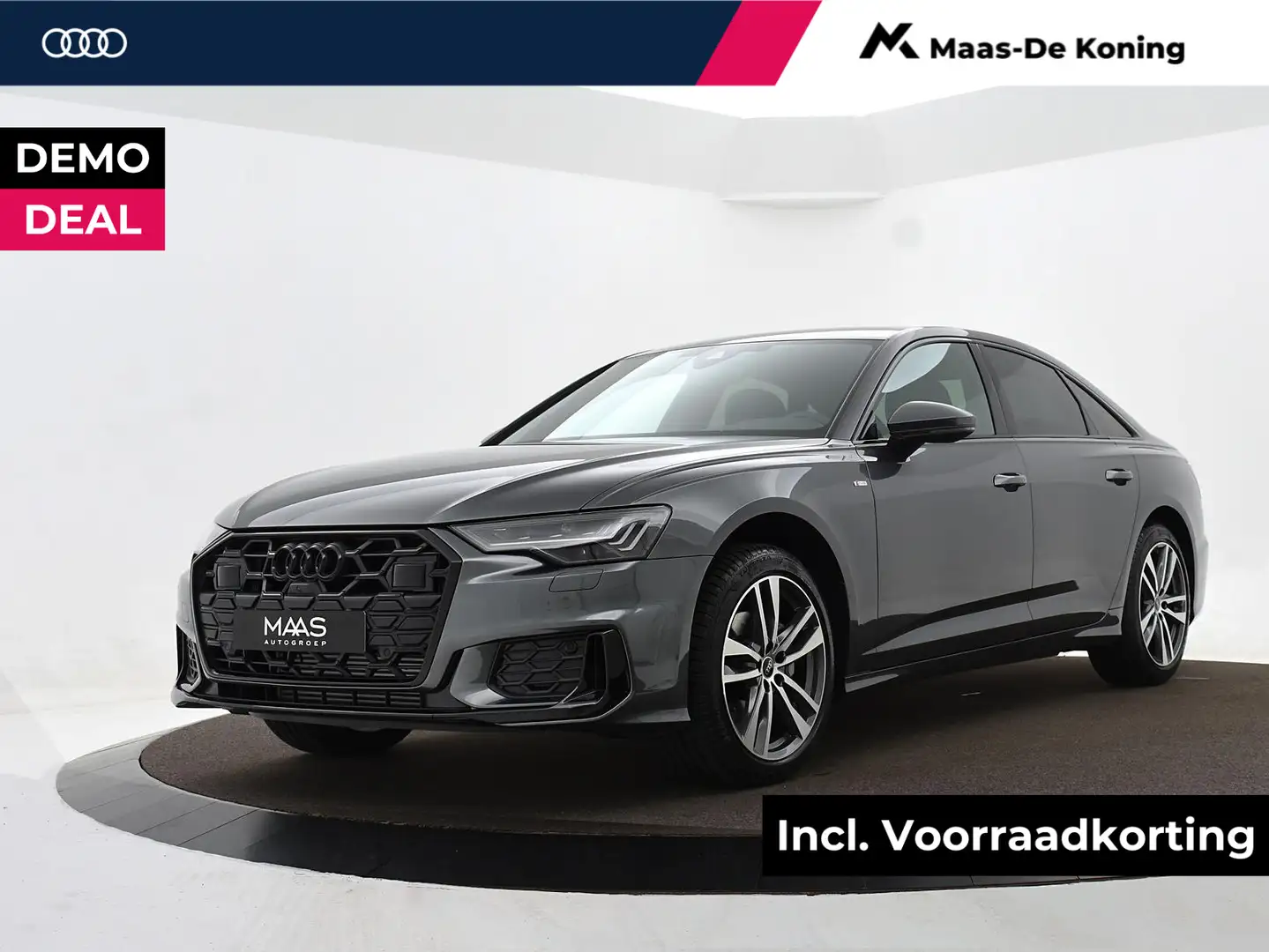 Audi A6 Limousine 40 TFSI S edition Competition 204 PK Gris - 1
