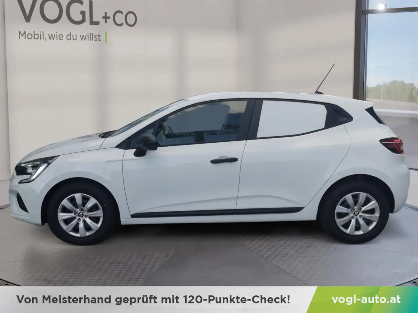 Renault Clio Auhentic SCe 65 Fiskal Weiß - 2