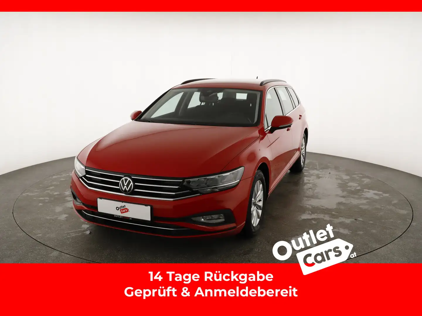 Volkswagen Passat Variant Business TDI DSG Rood - 1