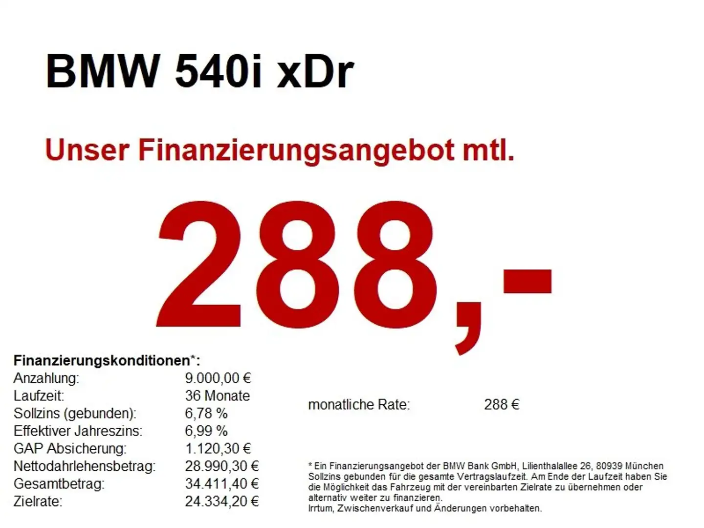 BMW 540 i xDrive Luxury AHK/INT/PAN/ACC/4xSH+AC/HUD/3 - 1