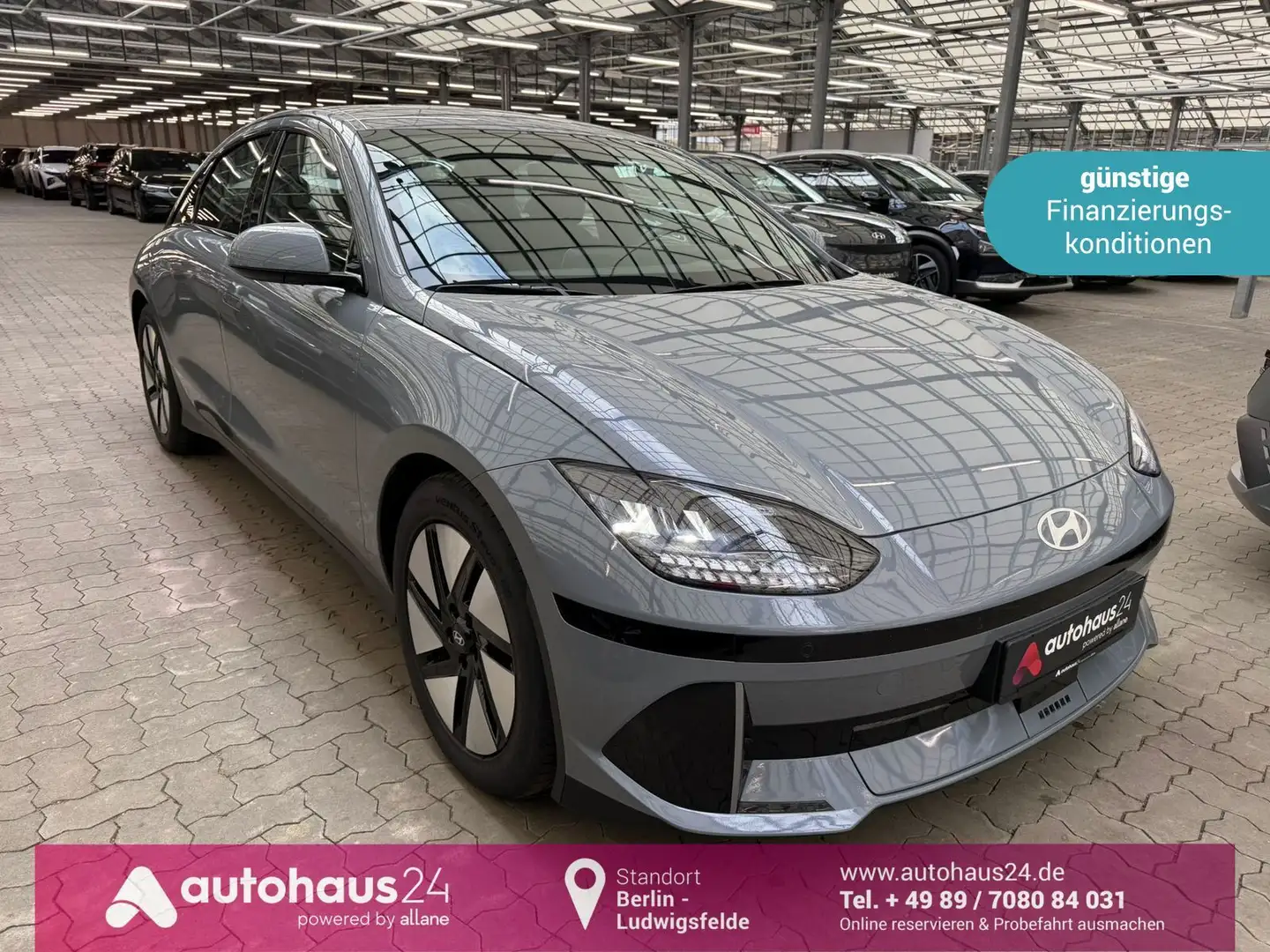 Hyundai IONIQ 6 Dynamiq 77,4 kWh|ACC|LED|Kamera Grau - 1