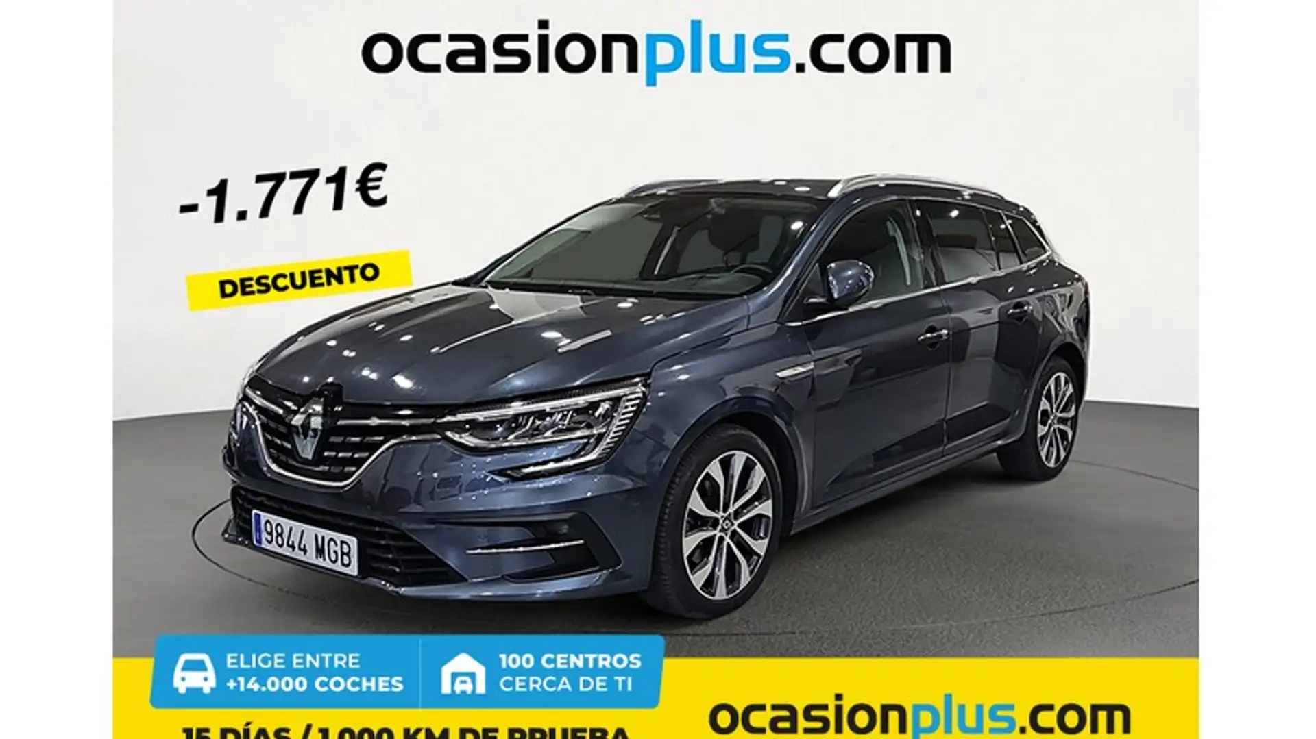 Renault Megane S.T. 1.3 TCe GPF Techno EDC 103kW Gris - 1