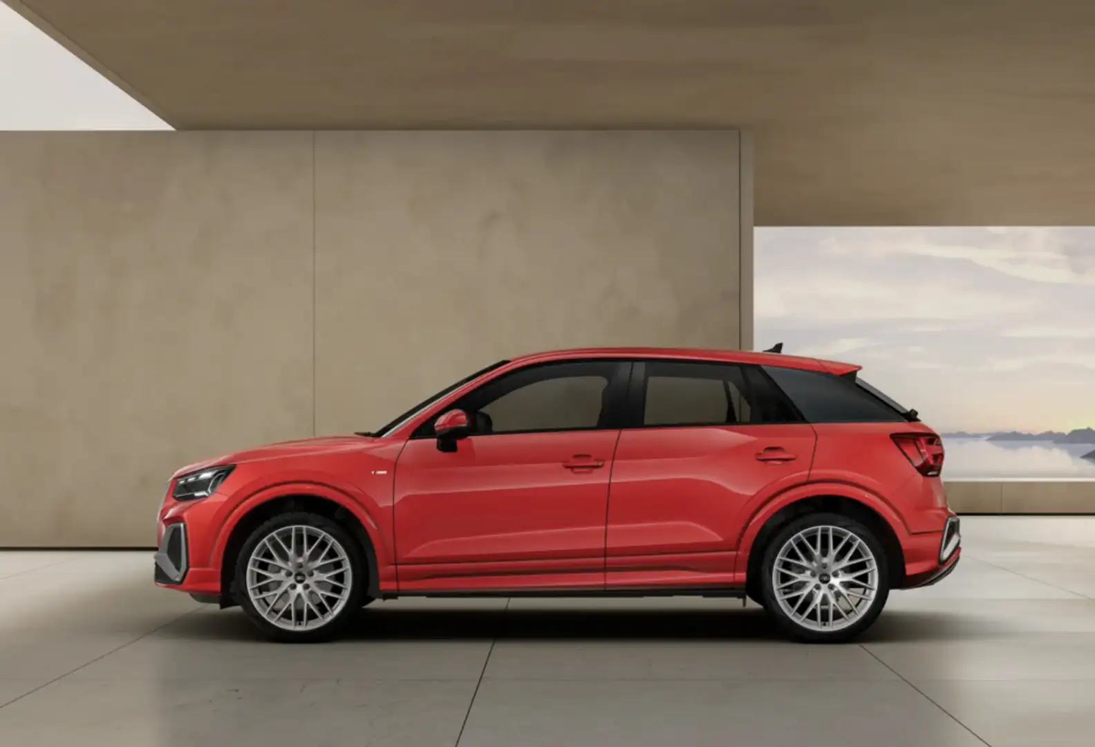 Audi Q2 35 TFSI Adrenalin S tronic 110kW Rojo - 2