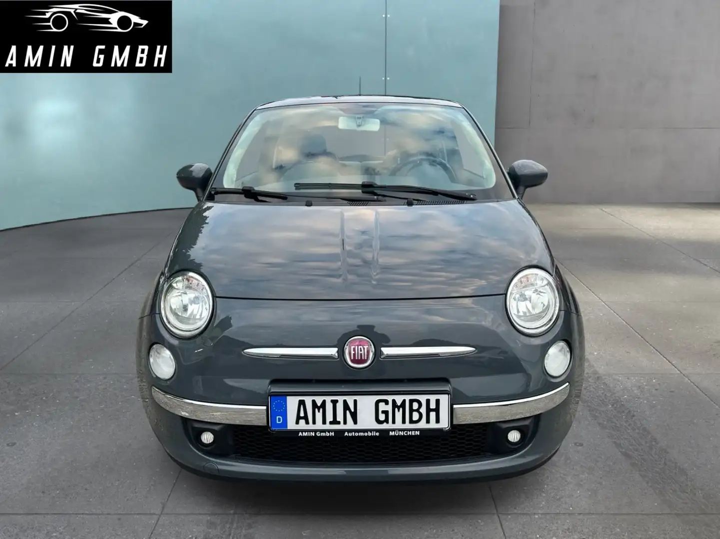 Fiat 500 1.2 Lounge Klima Pano Grau - 2