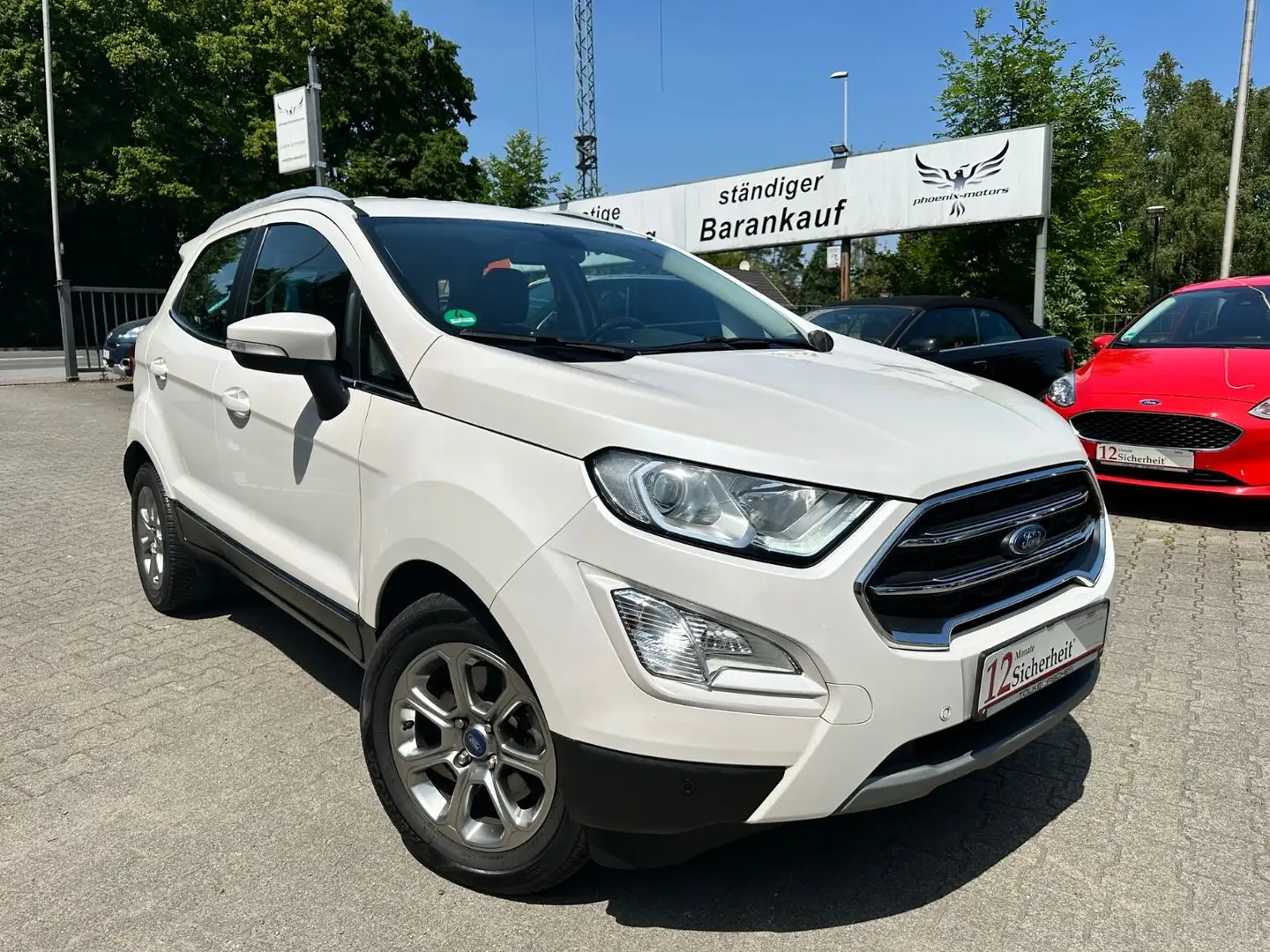 Ford EcoSport Titanium*AUTOM*NAVI*T-LEDER*XENON*1-HD Weiß - 1