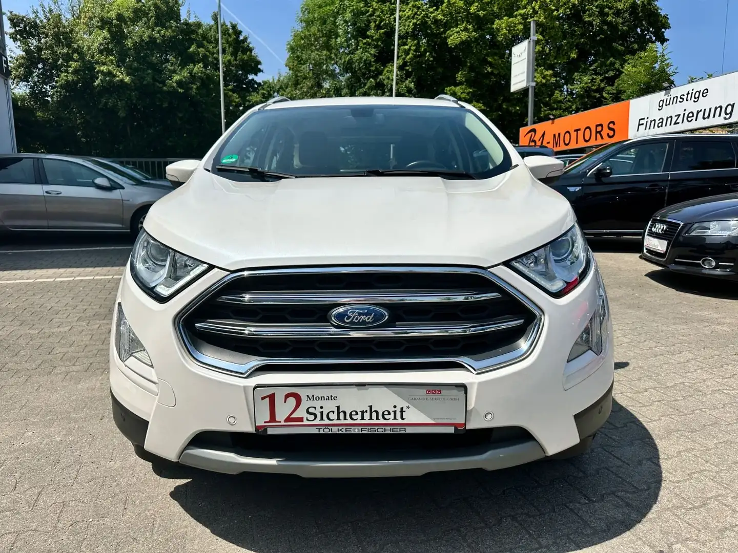 Ford EcoSport Titanium*AUTOM*NAVI*T-LEDER*XENON*1-HD Weiß - 2