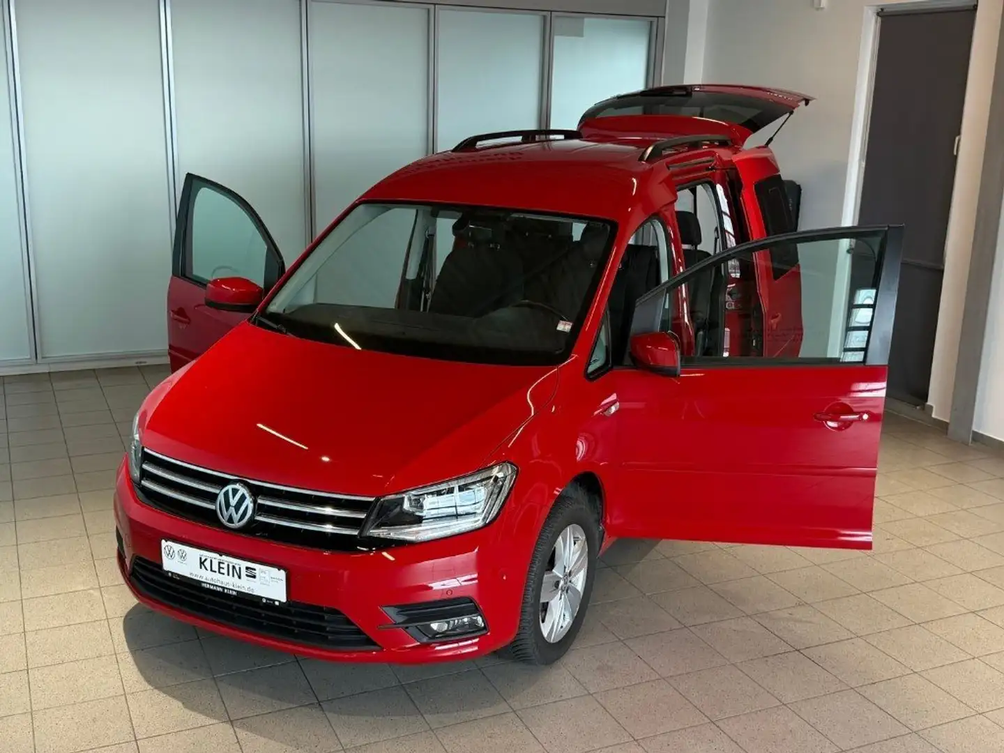 Volkswagen Caddy Comfortline 1,4 TSI Rot - 2