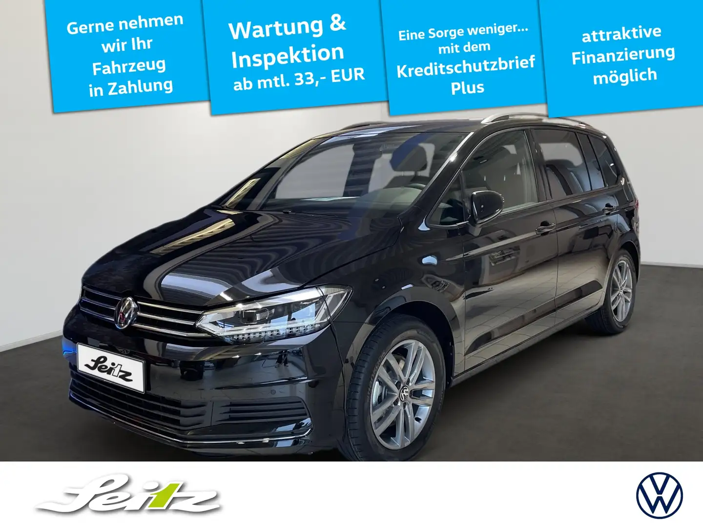 Volkswagen Touran 1.5 TSI Energy *7-SITZER*NAVI*KAMERA* Noir - 1