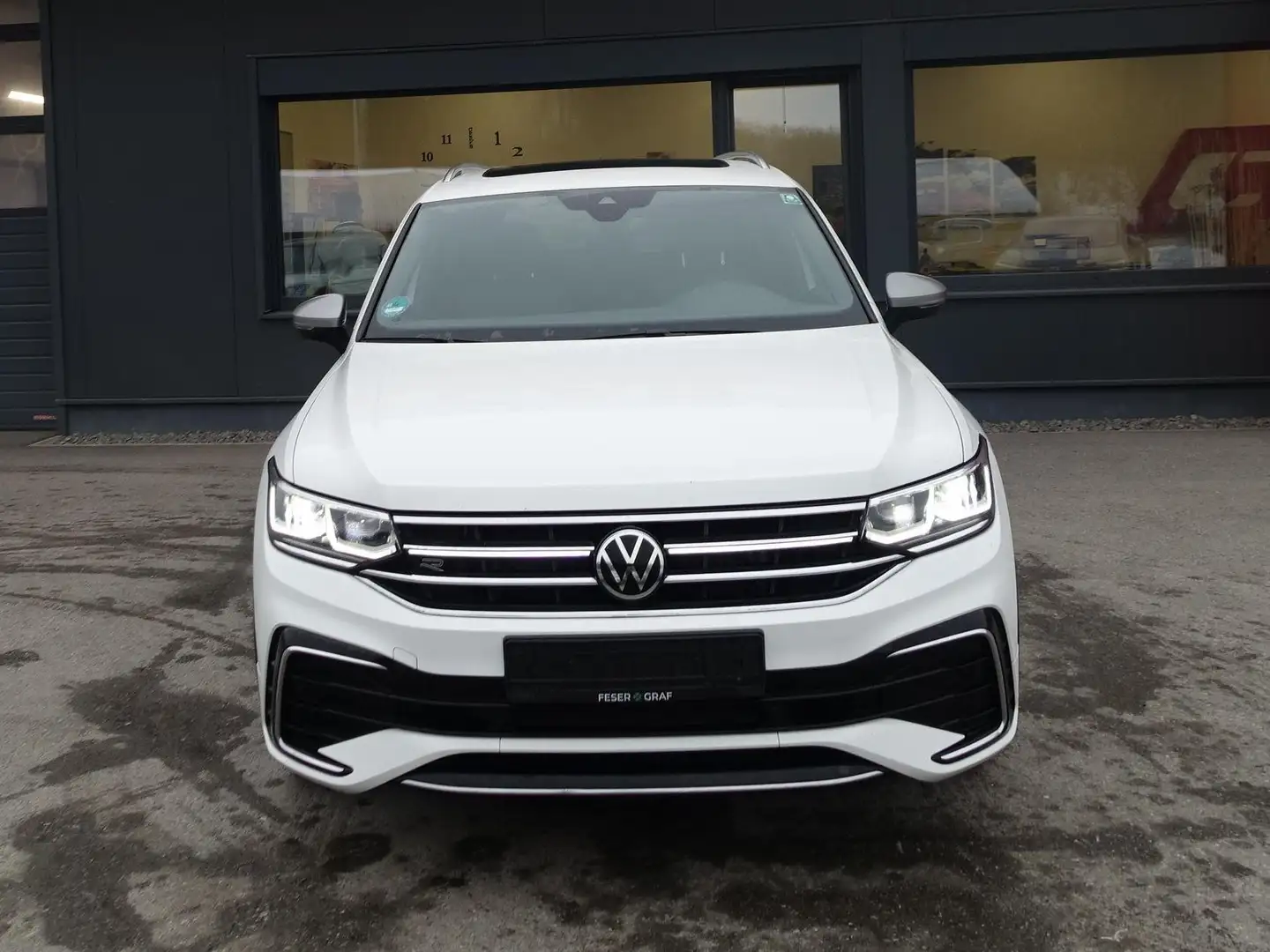 Volkswagen Tiguan Allspace R-Line 4M. "GLSD,Webasto,LED,Navi" Blanc - 1
