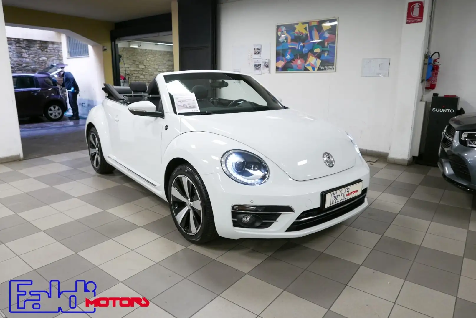 Volkswagen Maggiolino Cabrio 1.2 TSI Design BlueMotion Technology Blanc - 1