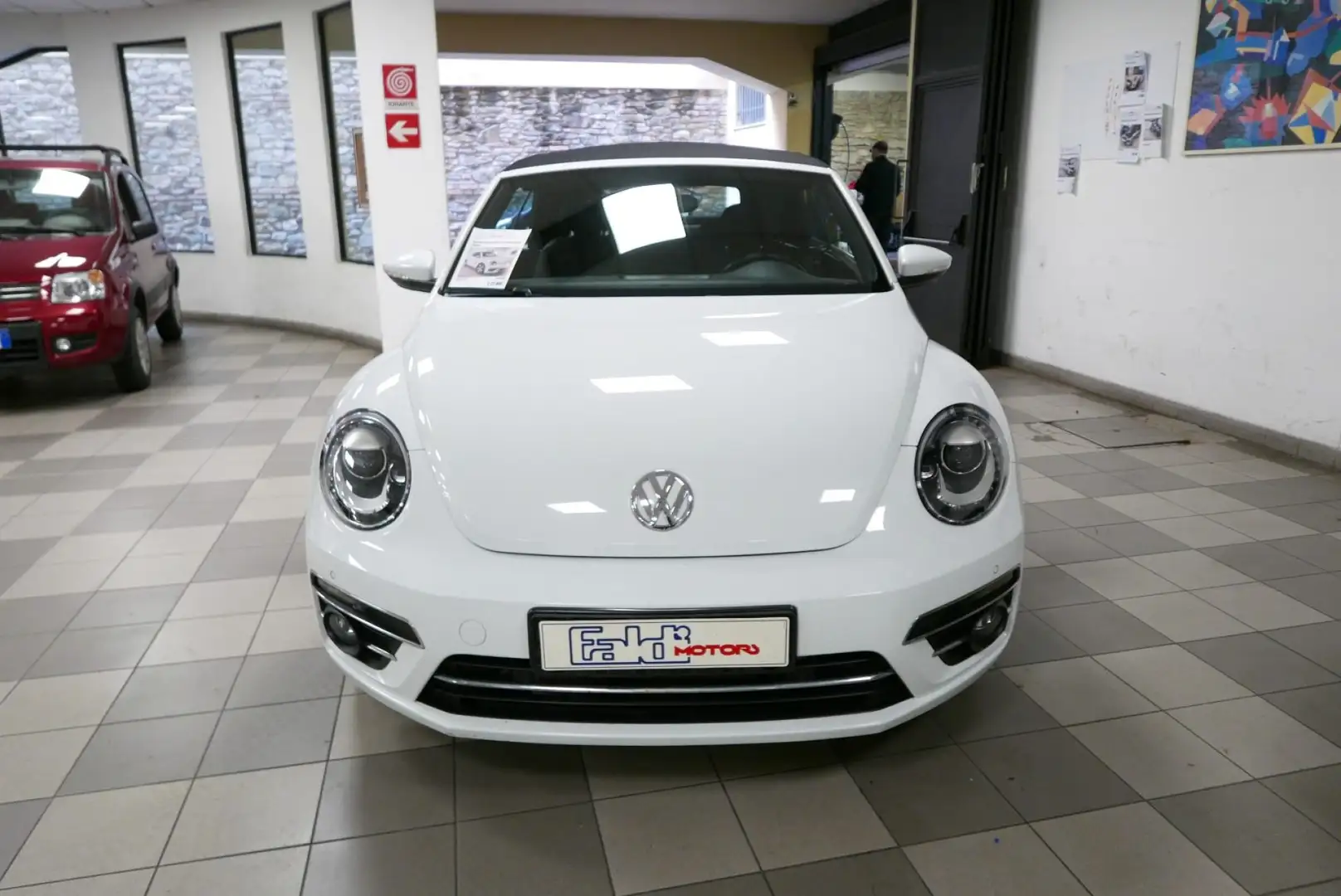 Volkswagen Maggiolino Cabrio 1.2 TSI Design BlueMotion Technology Blanc - 2