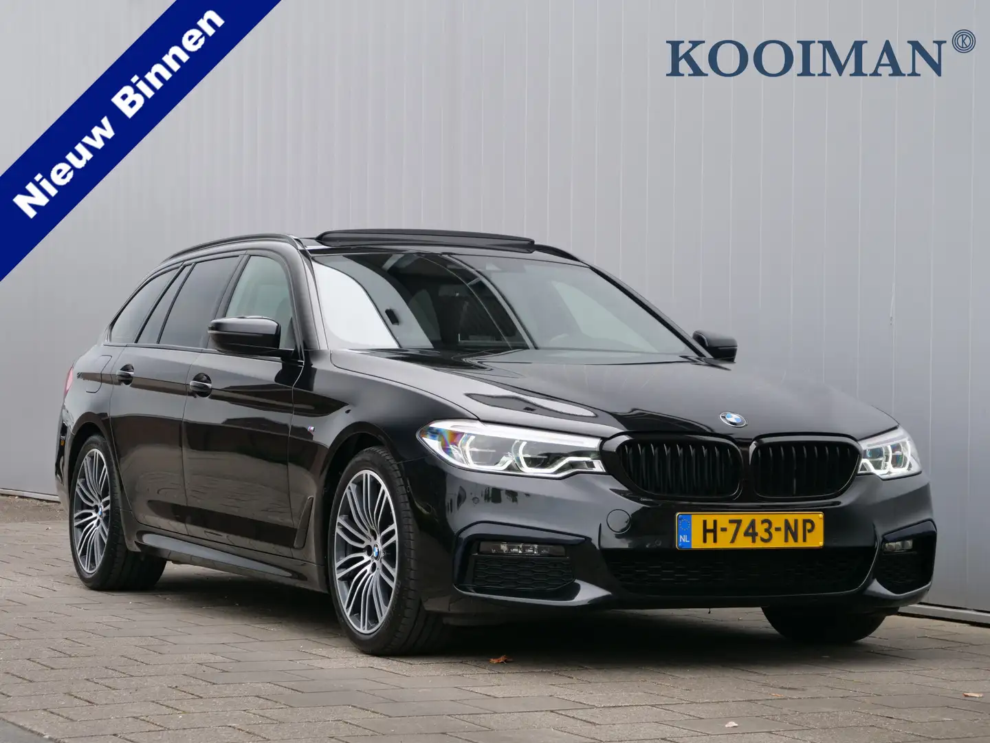 BMW 520 5-serie Touring 520i 184pk High Executive Edition Noir - 1