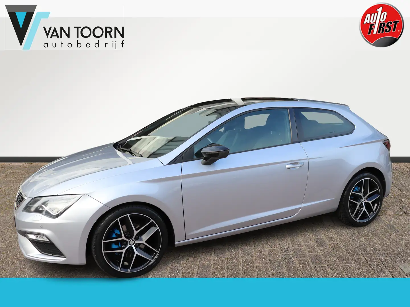 SEAT Leon SC 1.4 EcoTSI FR Business Intense. Panoramadak, sp Gris - 1