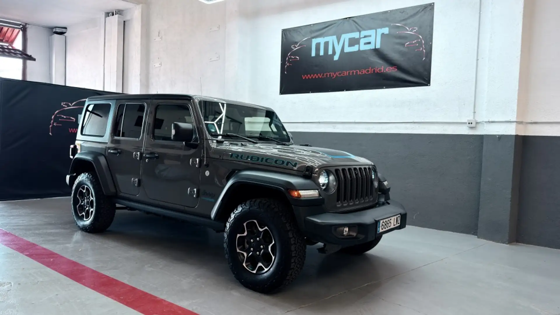 Jeep Wrangler Unlimited 2.0 4xe Rubicon 8ATX 280KW Gris - 1