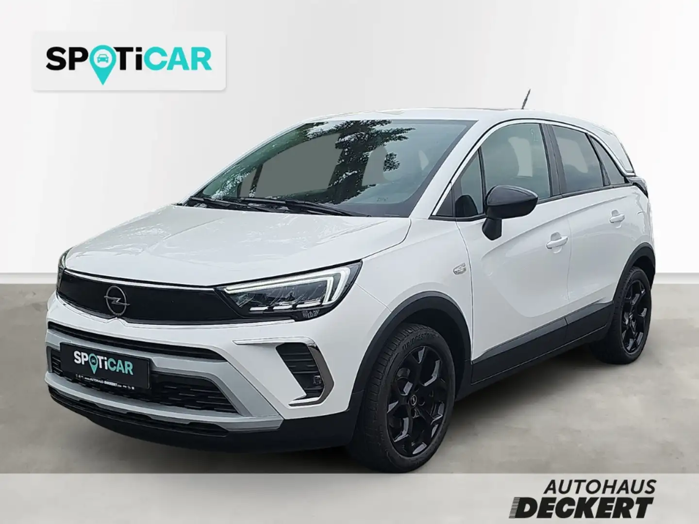 Opel Crossland Elegance Leder LED Apple CarPlay Android Auto Mehr Weiß - 1