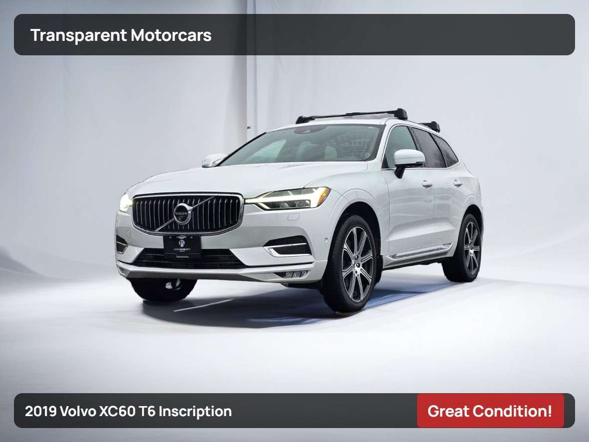 2019 Volvo XC60 Good Condition/360 Camera/Blind Spot/Ventilated Se