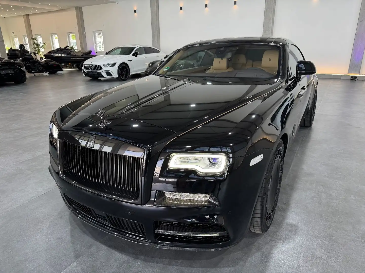 Rolls-Royce Wraith 6.6 V12 BlackBadge Mansory Sternehimmel Negro - 2