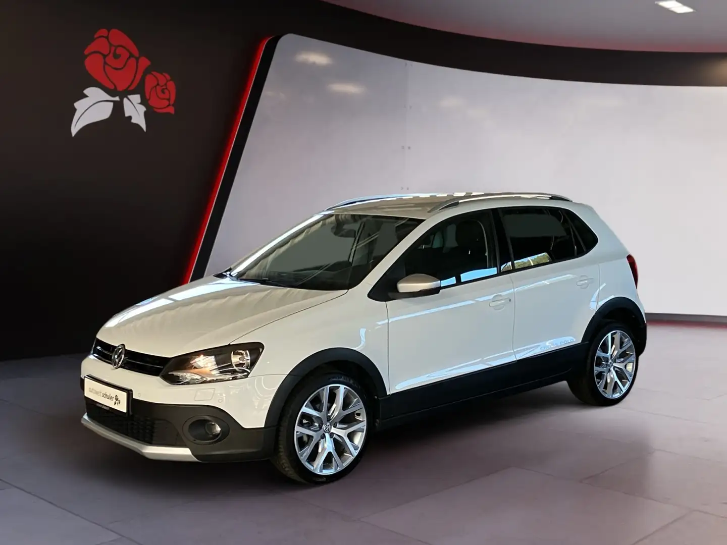 Volkswagen Polo 1.4 TDI DSG CrossPolo Navi SHZ PDC RFK Weiß - 2