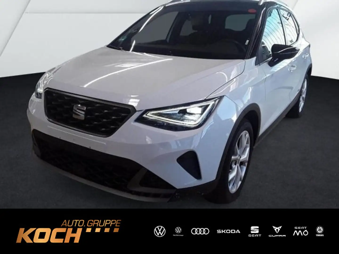 SEAT Arona FR 1.0 TSI ACC*RFK*SHZ*AppConnect*Klima*Na Weiß - 1