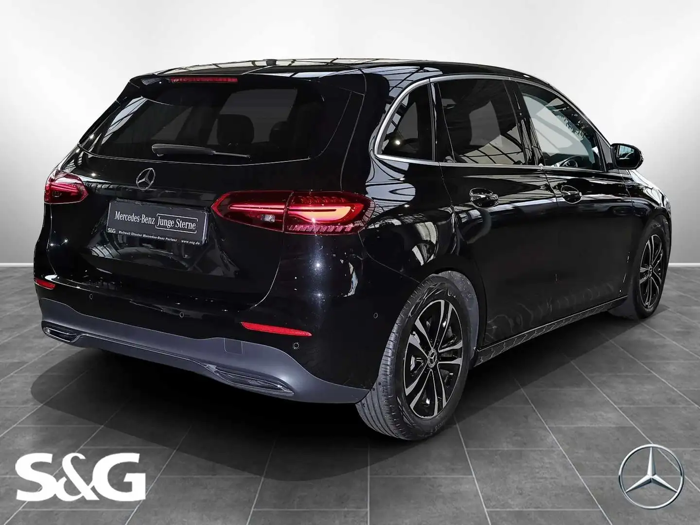 Mercedes-Benz B 200 KEYLESS+KAMERA+SPURHALTE+MBUX+LED+17 ZOLL Schwarz - 2