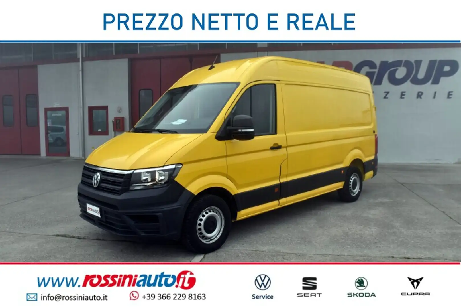 MAN TGE 30Q 2.0 TDI 140 CV L3H3 LOGISTIC REARVIEW + PDC + Amarillo - 1