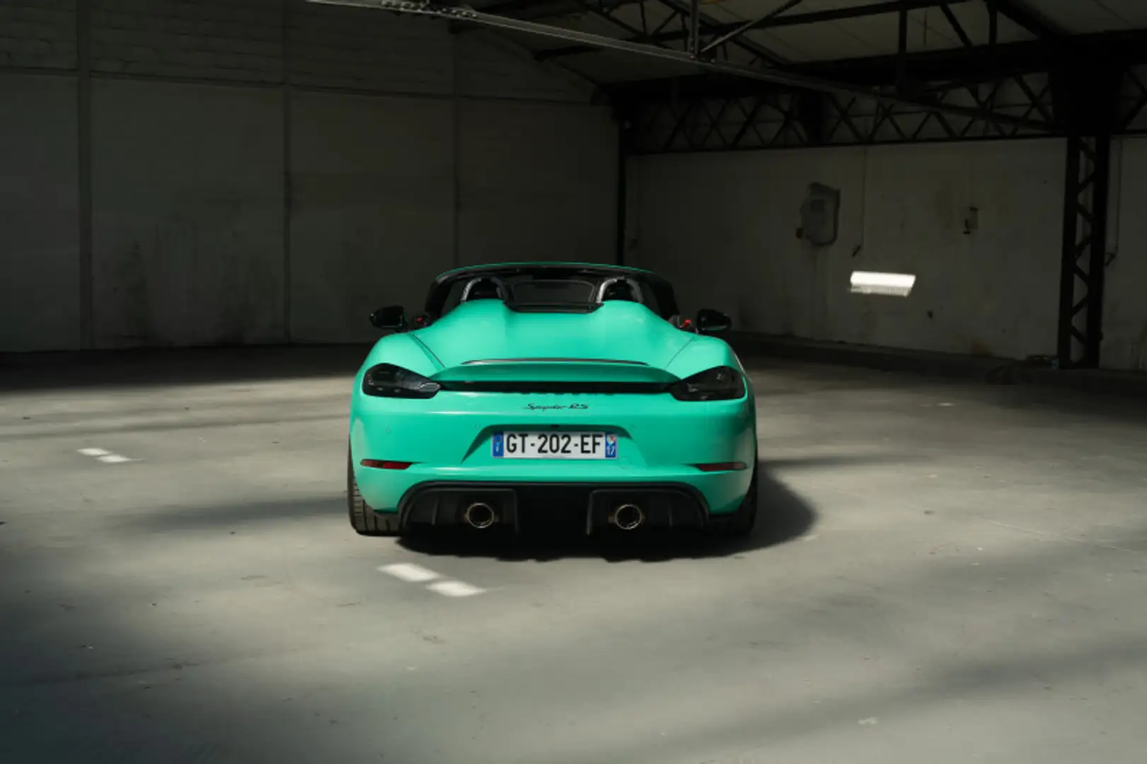 Porsche 718 Spyder (982) RS *Pack Weissach/PTS Jade* Groen - 2