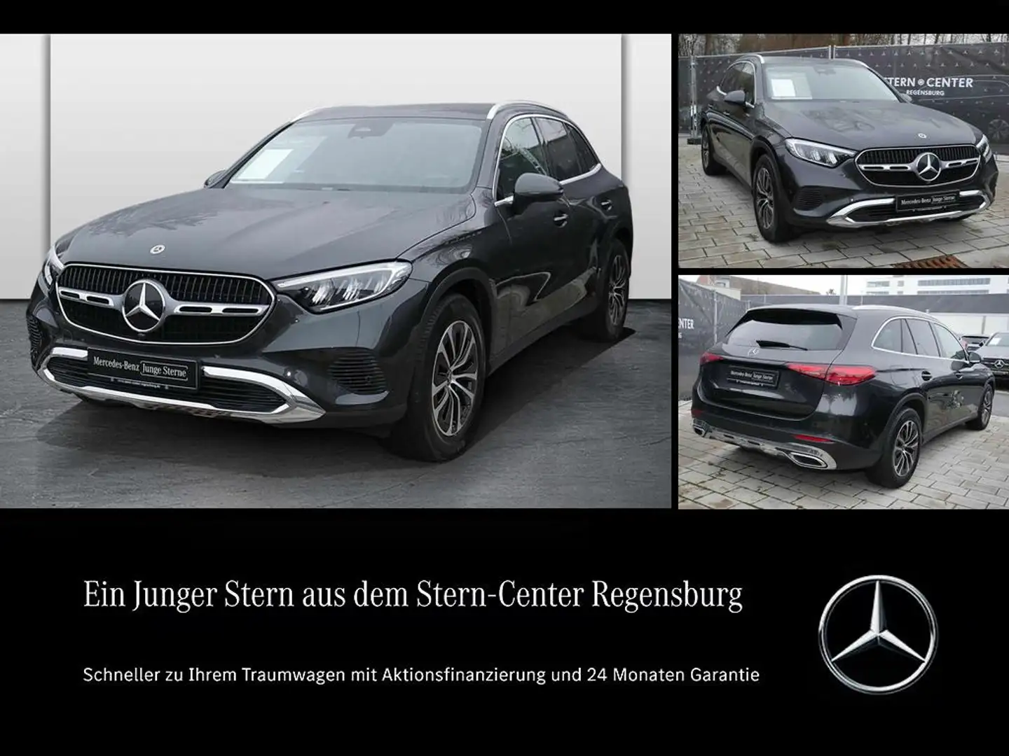 Mercedes-Benz GLC 220 d 4M+Avantgarde+Memory+Kamera+LED+AHK+++ Grau - 1