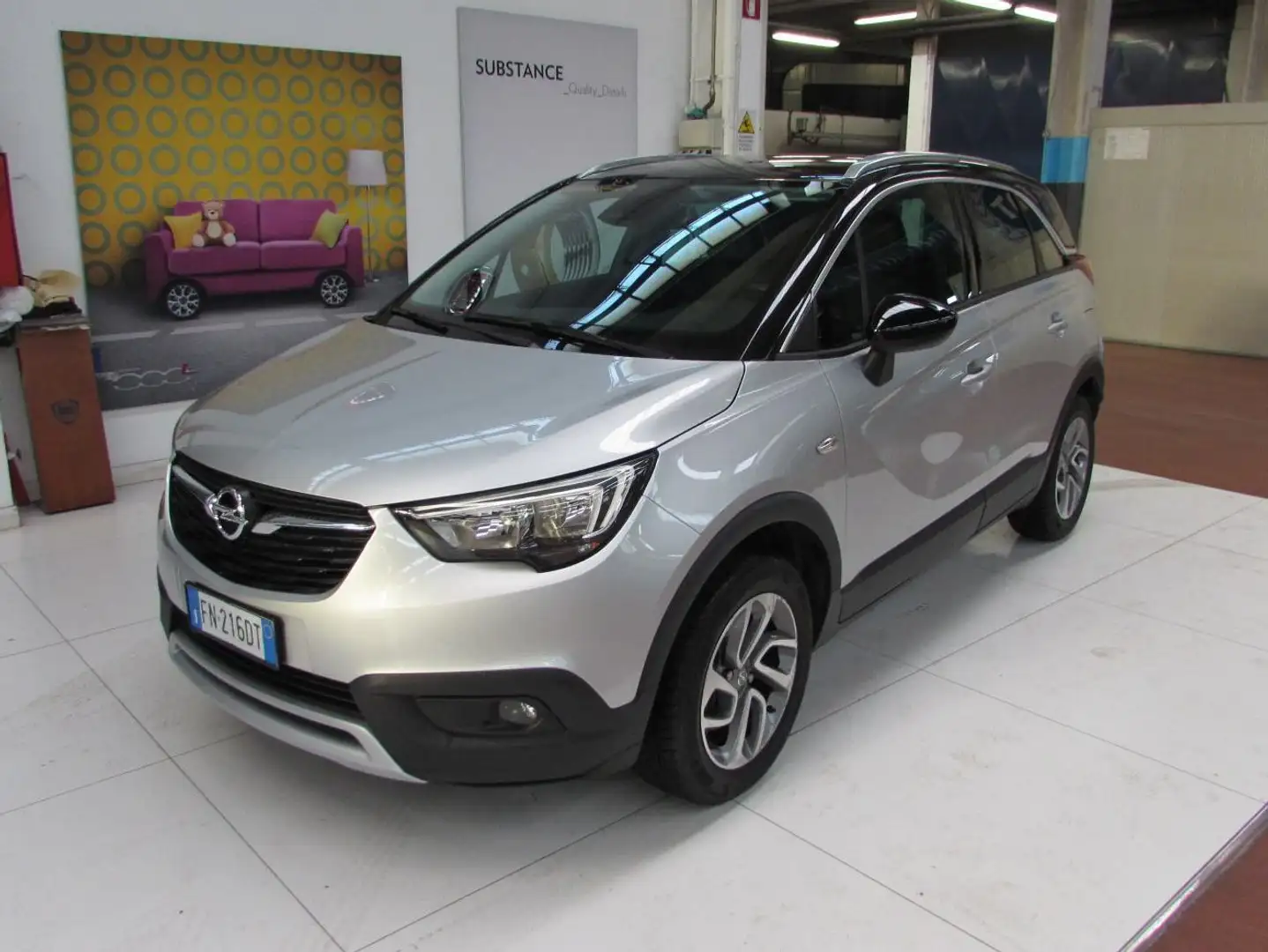 Opel Crossland X 1.2 Innovation 110cv CAMBIO AUTOMATICO Argento - 1