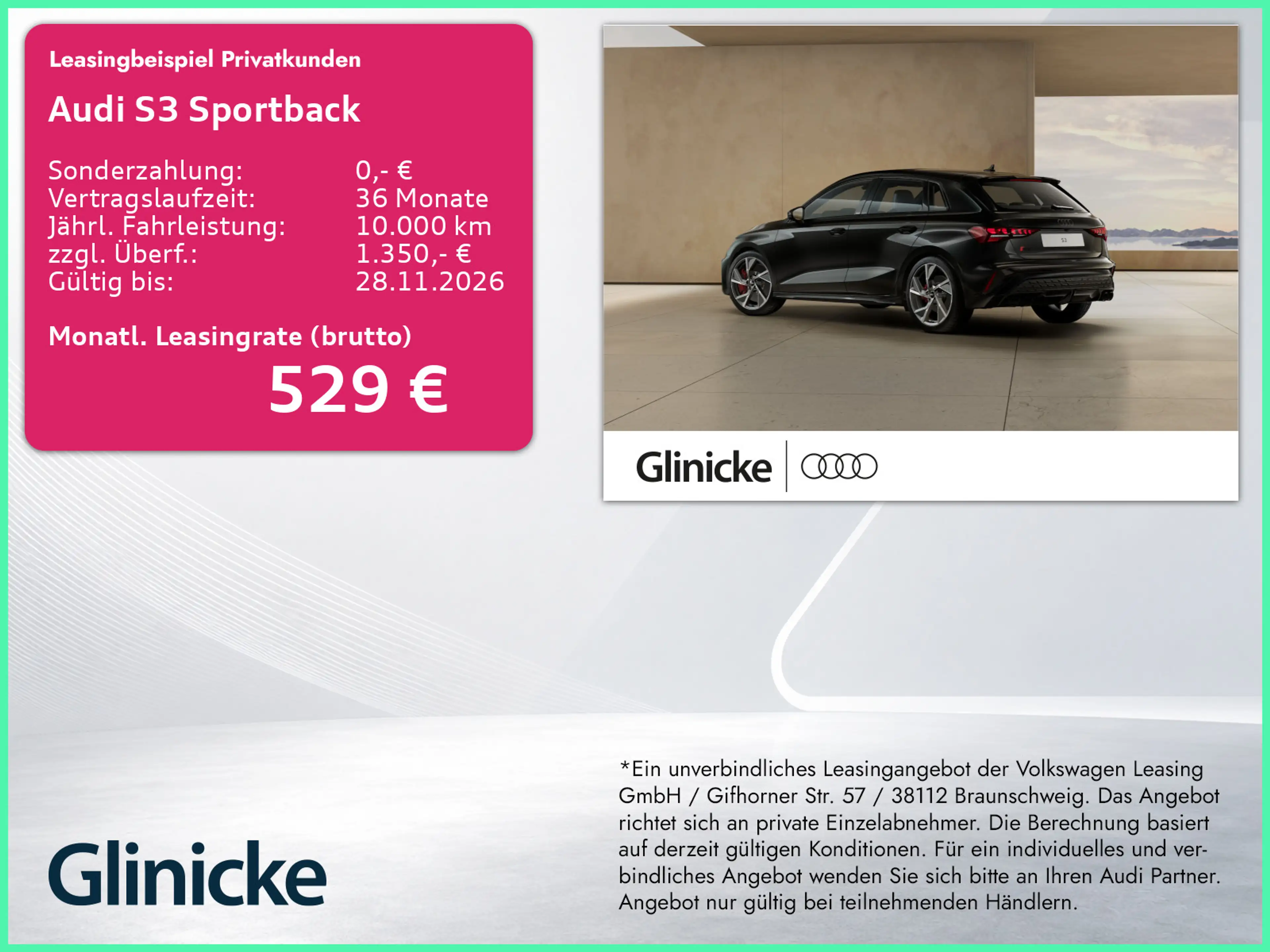 Audi S3 *AKTION*Pano*MMIPlus*Matrix*Sonos