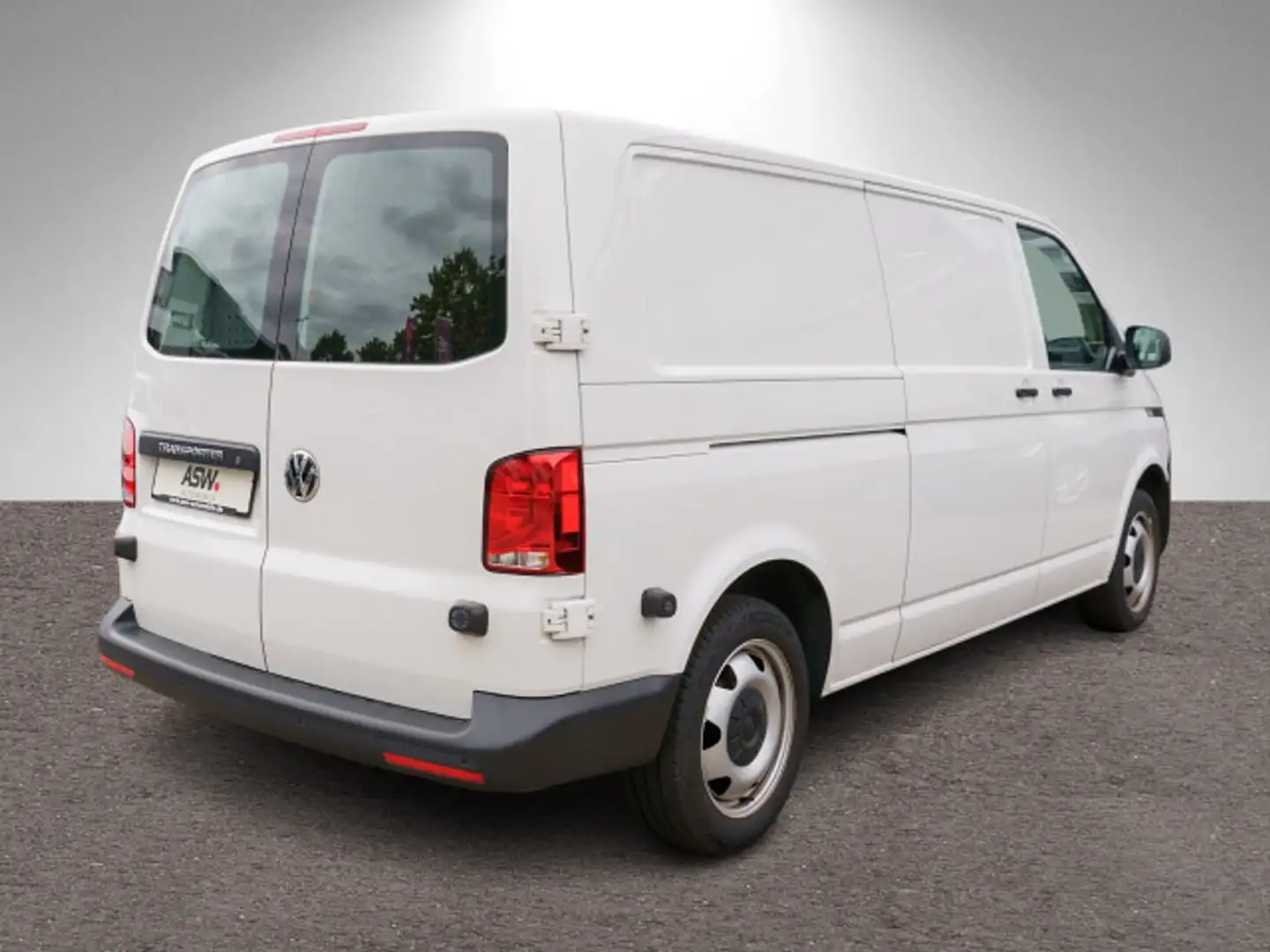 Volkswagen T6.1 Transporter Kasten 2.0TDI DSG Nav Klima PDC Weiß - 2