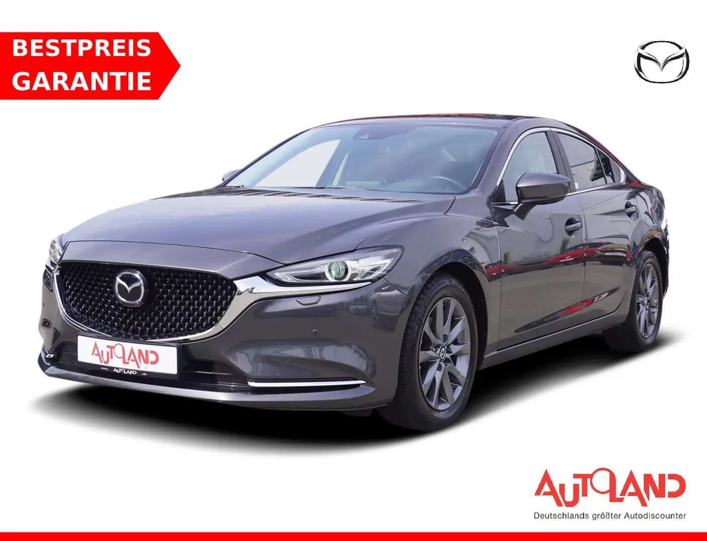Mazda 6 2.5 SKYACTIV-G Exclusive-Line LED Kamera Navi Grau - 1