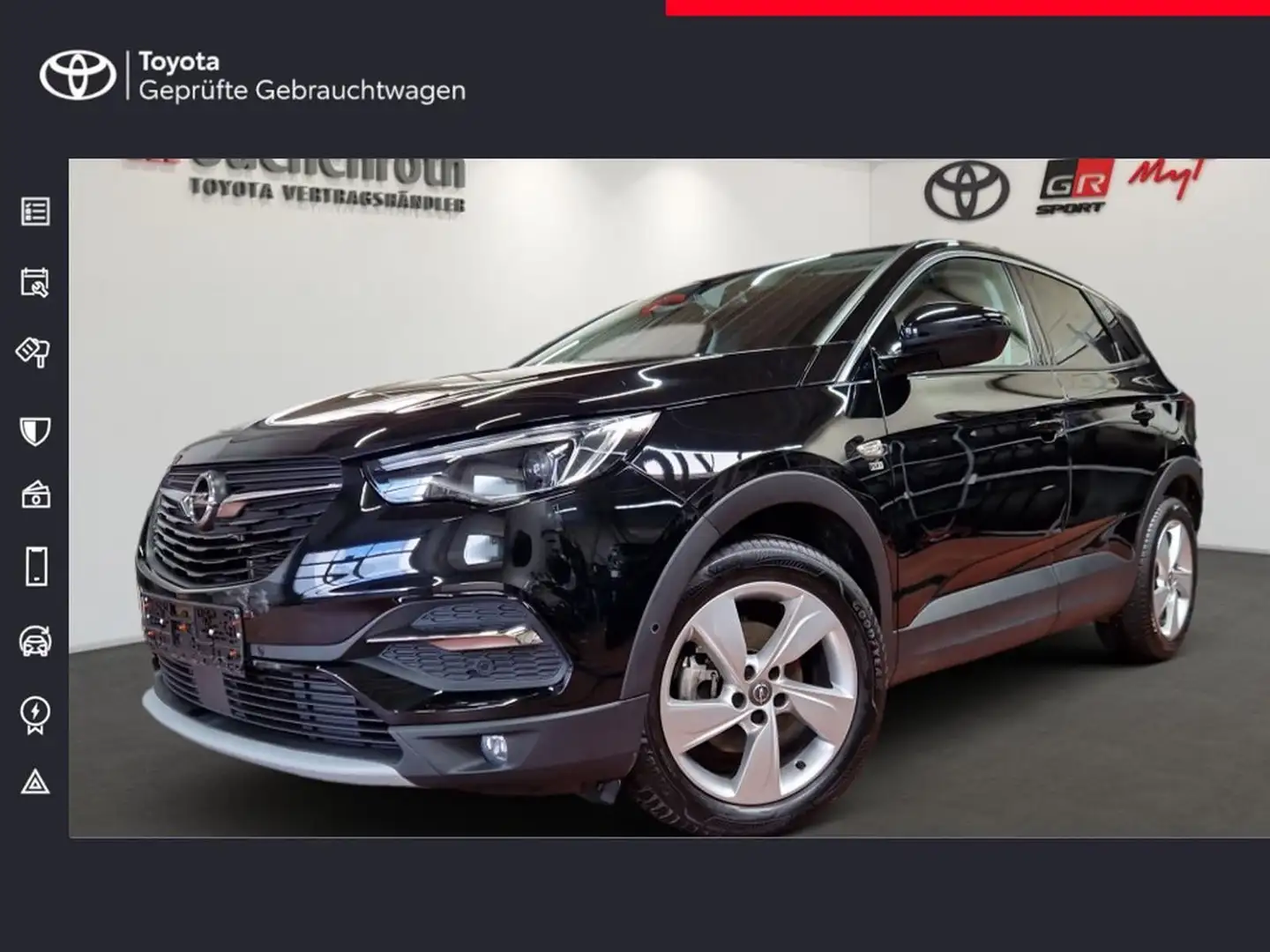 Opel Grandland X Grandland 120 Jahre Navi+AHK abnehmbar+Allwetter Zwart - 1