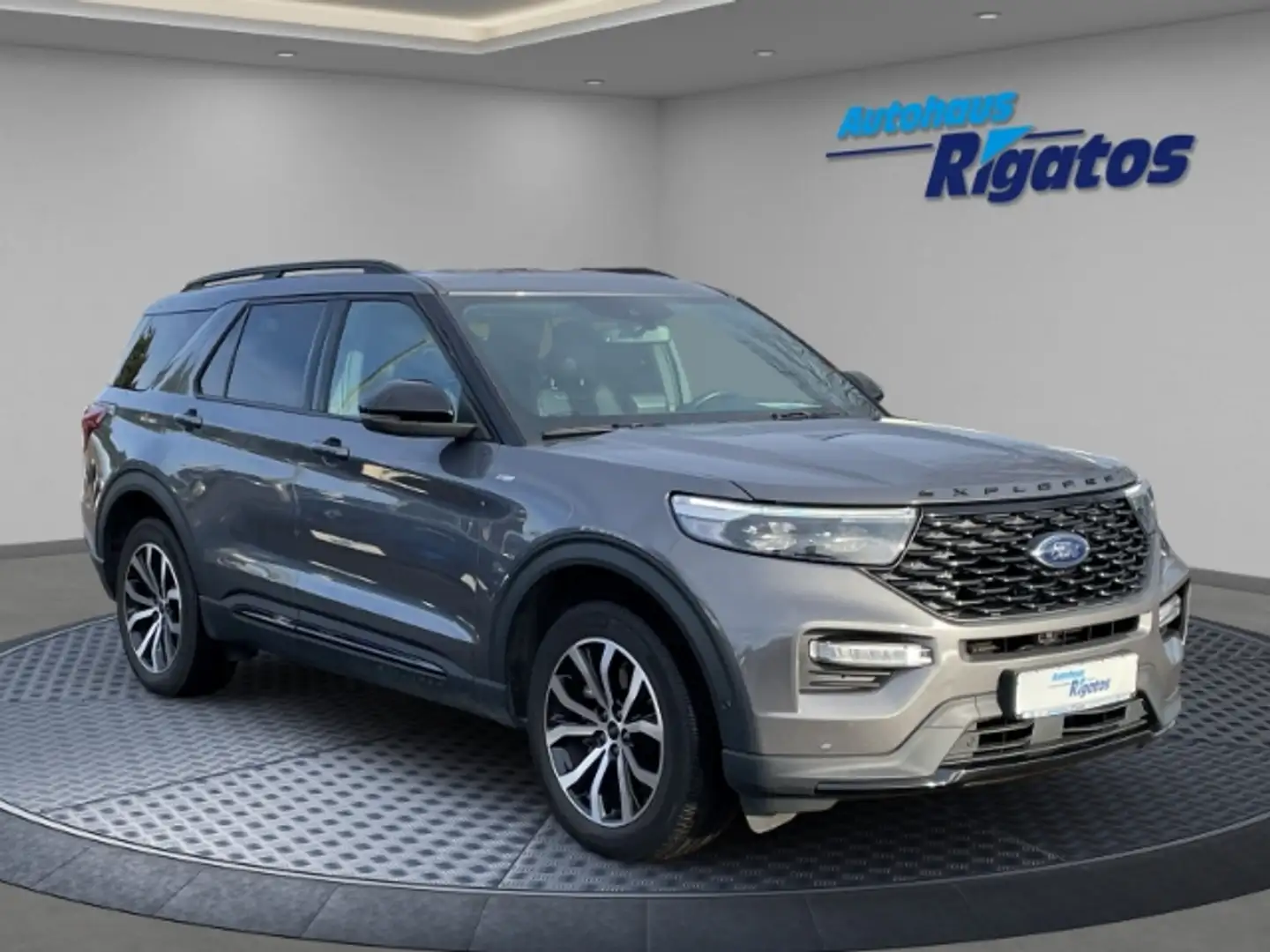 Ford Explorer 3.0 EcoBoost Plug-in-Hybrid, ST-Line 7-Sitzer, Pan Grau - 1