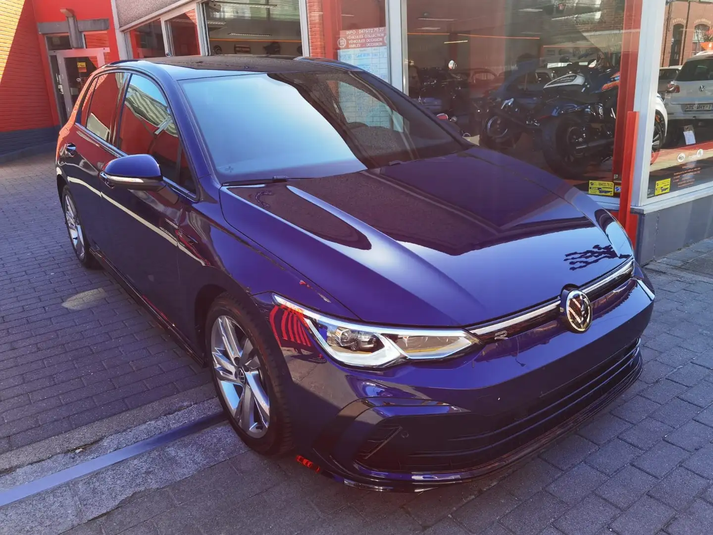 Volkswagen Golf R-LINE BUSINESS PREMIUM 1ERPROP 13966KM HISTORIQUE Bleu - 2