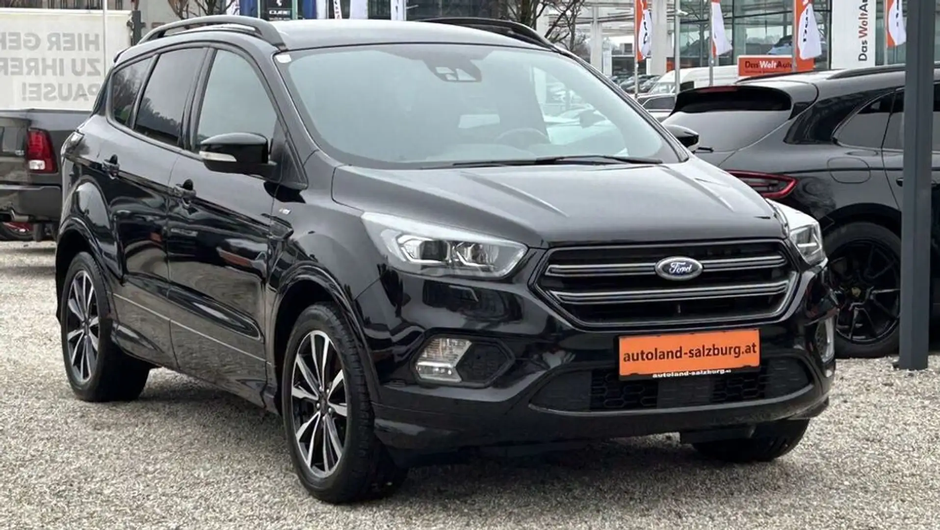 Ford Kuga ST-Line 1.BESITZ KAMERA 18'' ALU NAVI ACC PDC Schwarz - 1