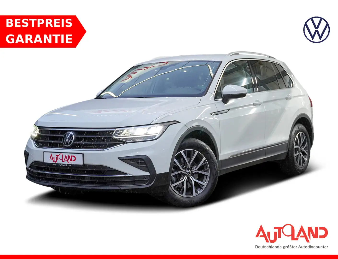 Volkswagen Tiguan 1.5TSI DSG LED Navi ACC Alcantara DAB PDC Weiß - 1