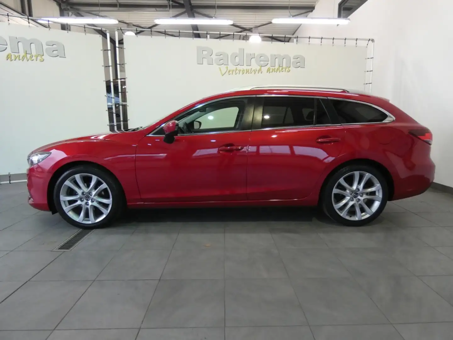Mazda 6 Sportbreak Skyactive_G 165 GT-M Navi Camera leder Rood - 2