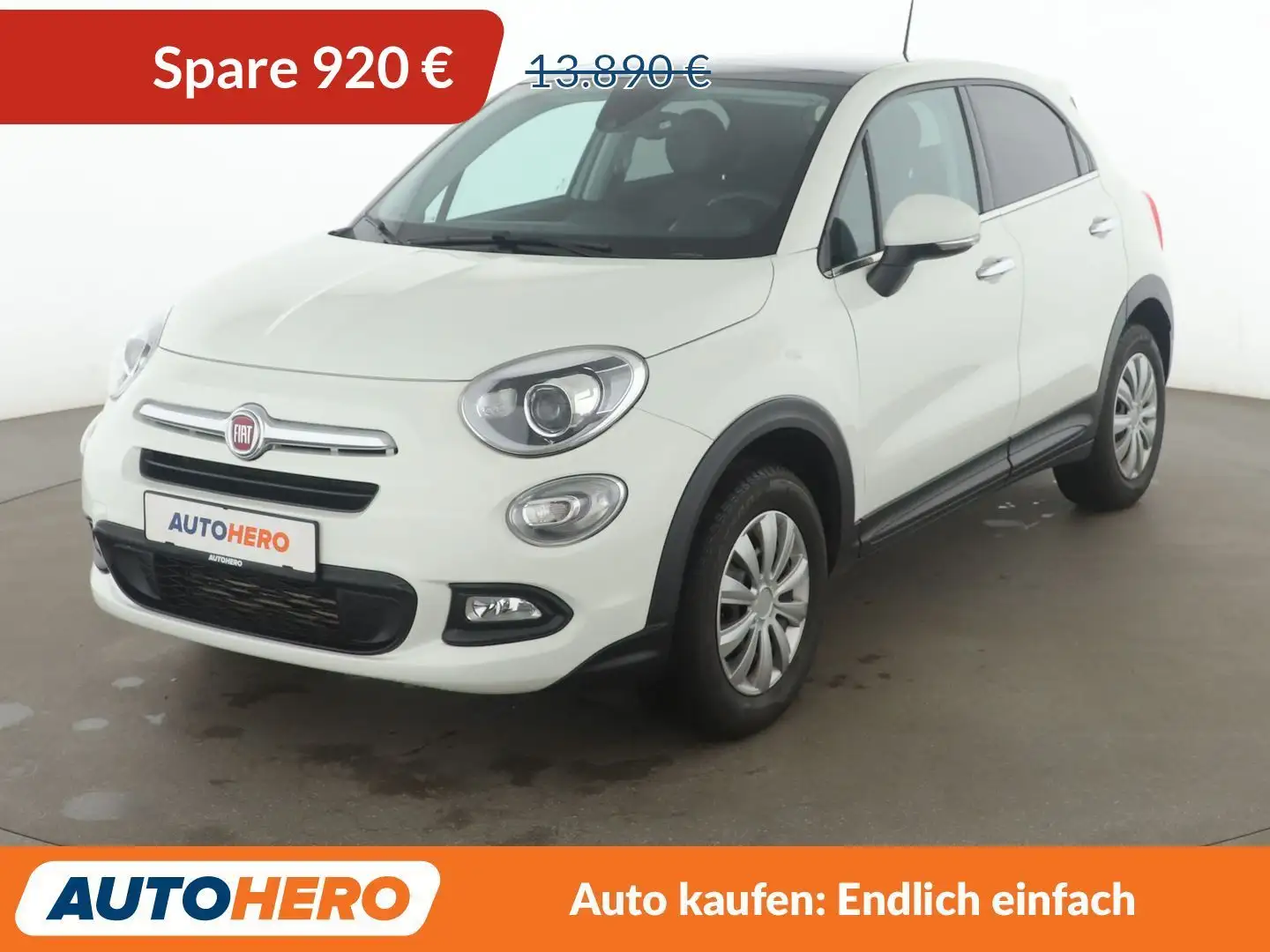 Fiat 500X 1.4 Turbo Lounge *TEMPO*PDC*SHZ* Weiß - 1