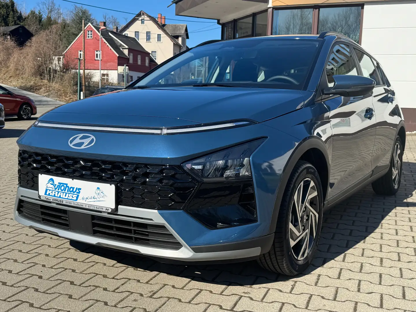 Hyundai BAYON 1.0 T-GDi Trend SHZ LHZ Navi Voll LED Blau - 1