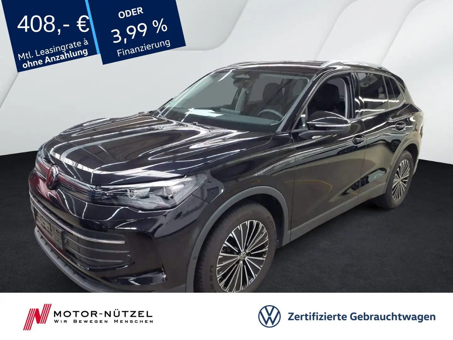 Volkswagen Tiguan 1.5 eTSI DSG LIFE LEDplus+NAV+AHK+ACC+DAB Schwarz - 1