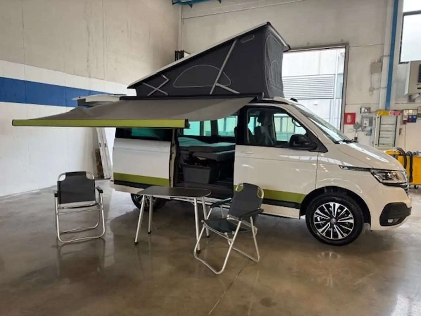 Volkswagen T6.1 California 2.0 tdi BEACH DSG 5 POSTI CAMPER Blanc - 1