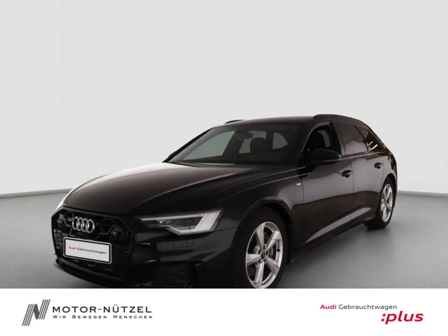 Audi A6 45 TFSI S-LINE MATRIX+NAVI+RFK+ACC+AHK Schwarz - 1
