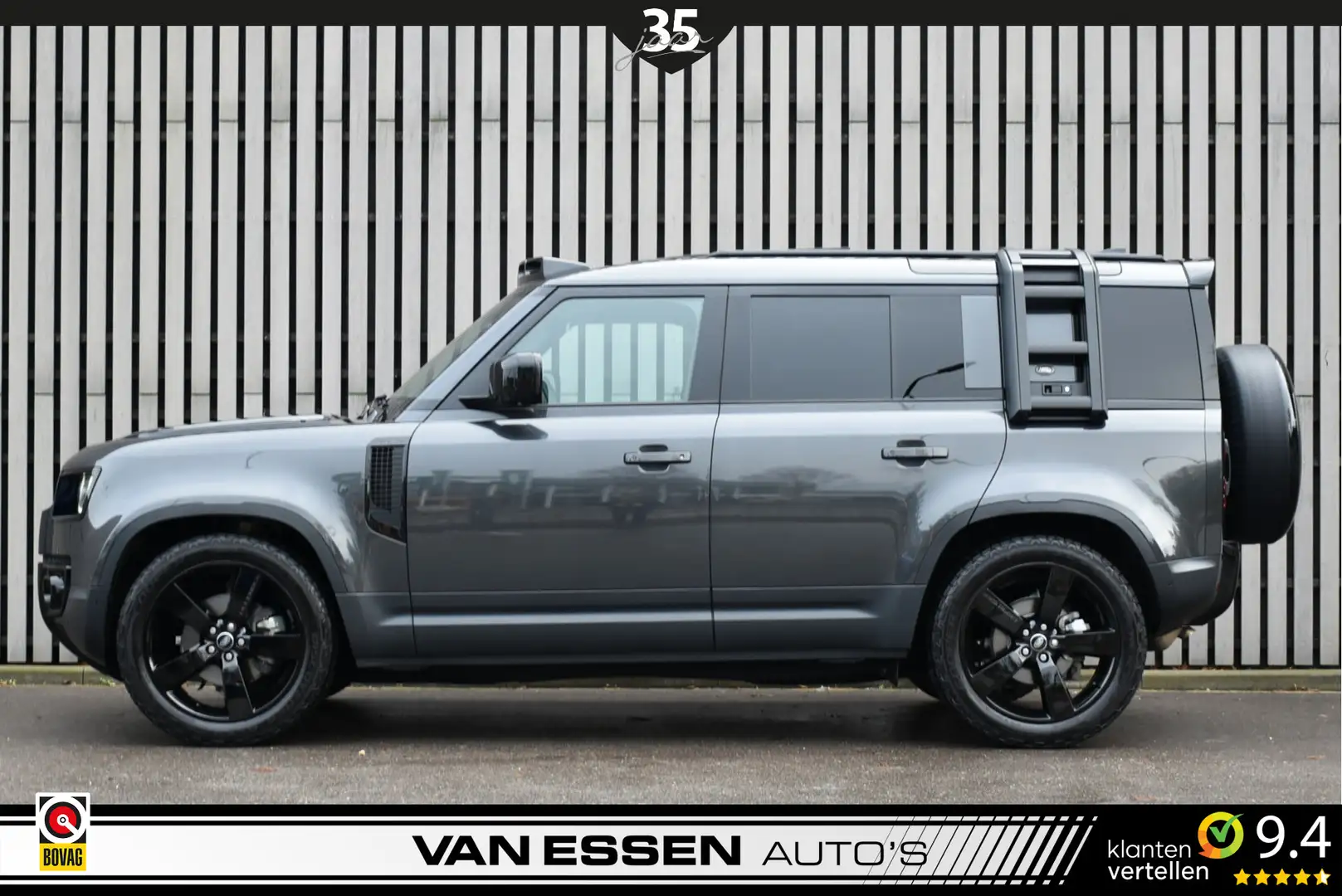 Land Rover Defender 3.0 D200 MHEV 110 SE Grijs Kenteken Luchtvering Pa Gris - 2