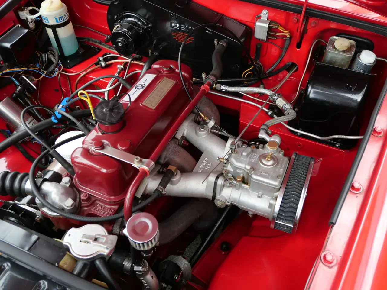 MG B type 1.8 GT OVERDRIVE | LEER | ORIGINEEL | EUROP, foto 10