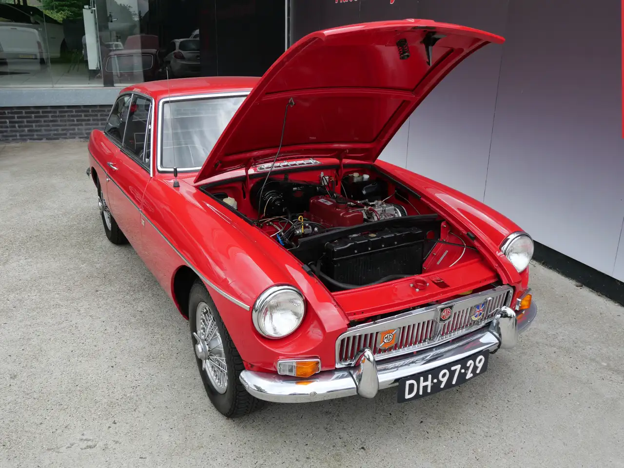 MG B type 1.8 GT OVERDRIVE | LEER | ORIGINEEL | EUROP, foto 5